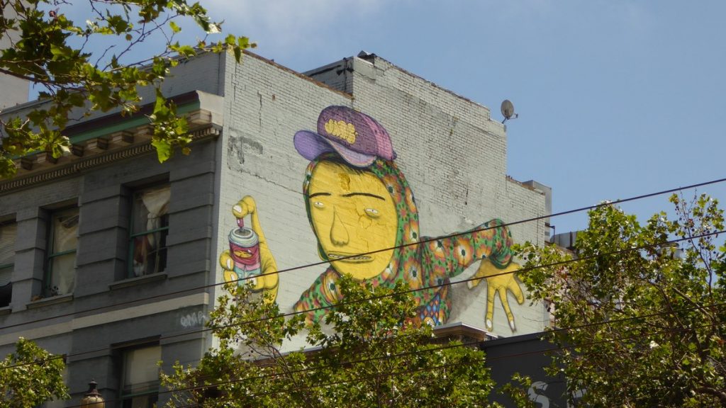 OS GEMEOS - 1017 Market st 