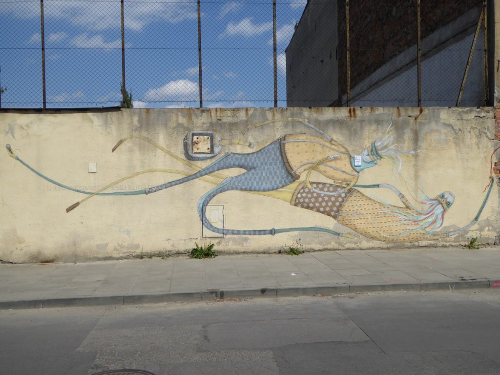 MIKOŁAJ REJS - Wawel Candy Factory wall, 18 Kącik Street