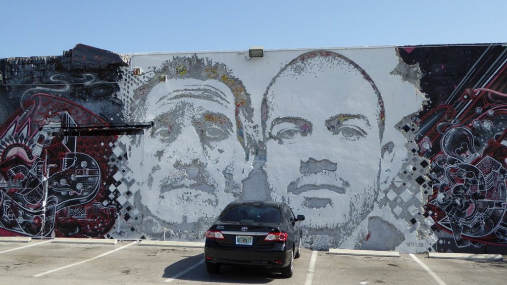 VHILS + NOW AND NOSM - NW 25th st / NW 2nd av / NW 5 av