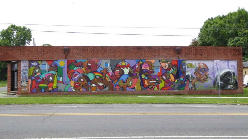 HUNTO + BELIN - Museum of public art - Eddie Robinson Sr Dr / Myrtle