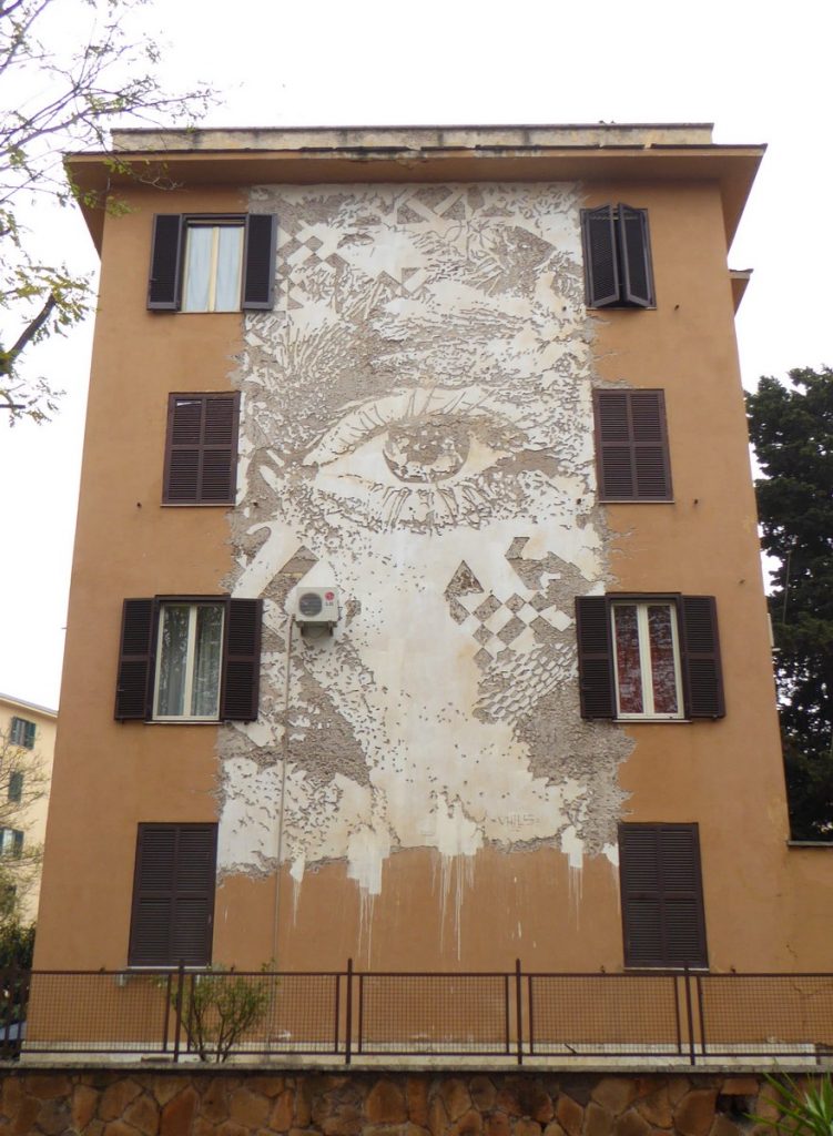 VHILS - via Tor Marancia