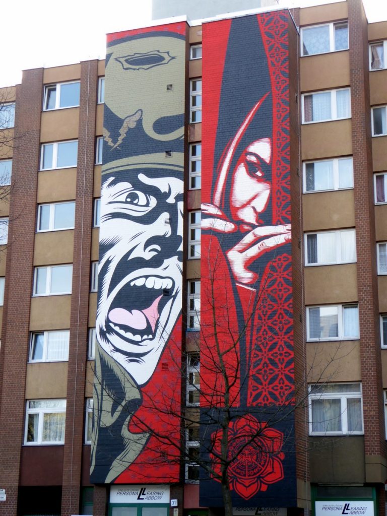 D*FACE + OBEY - Bülowstraße 31 ( face U-bahn Bullowstraße)