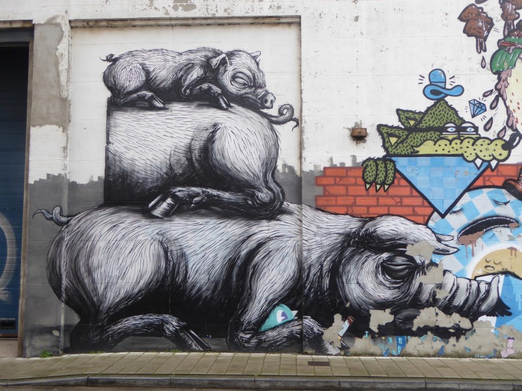 ROA - Gand autour du Port