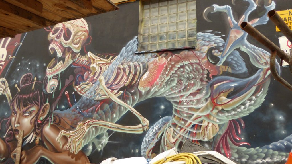 NYCHOS + LAUREN YS - New York - Nicholas av & Troutman st 