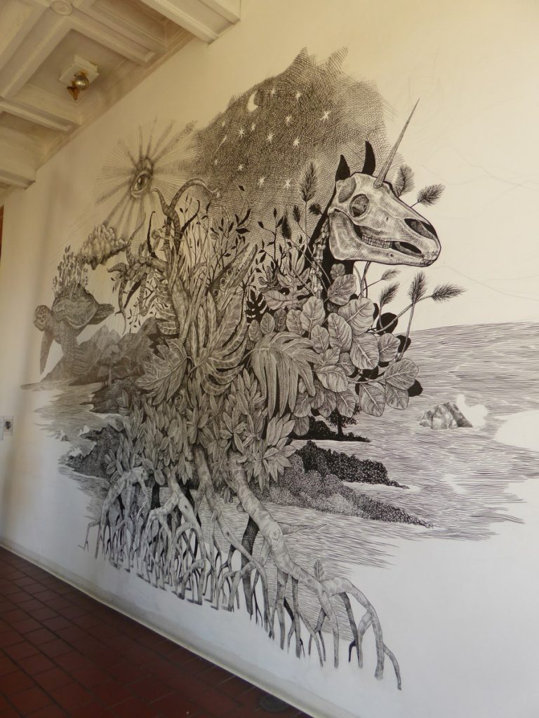 ALEXIS DIAZ - San Juan Puerto Rico - Intérieur Museo de arte Contemporaneo, av. Juan de Ponce de Leon & av. Roberto H Todd