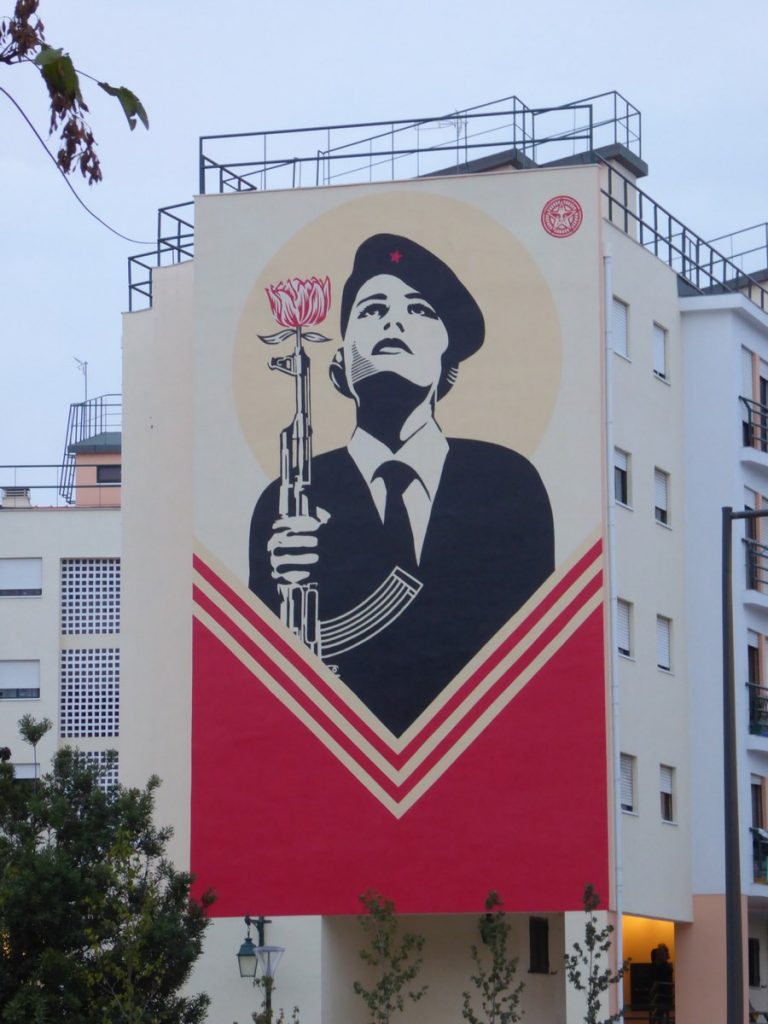 OBEY - Lisbonne - Rua Natalia Correia