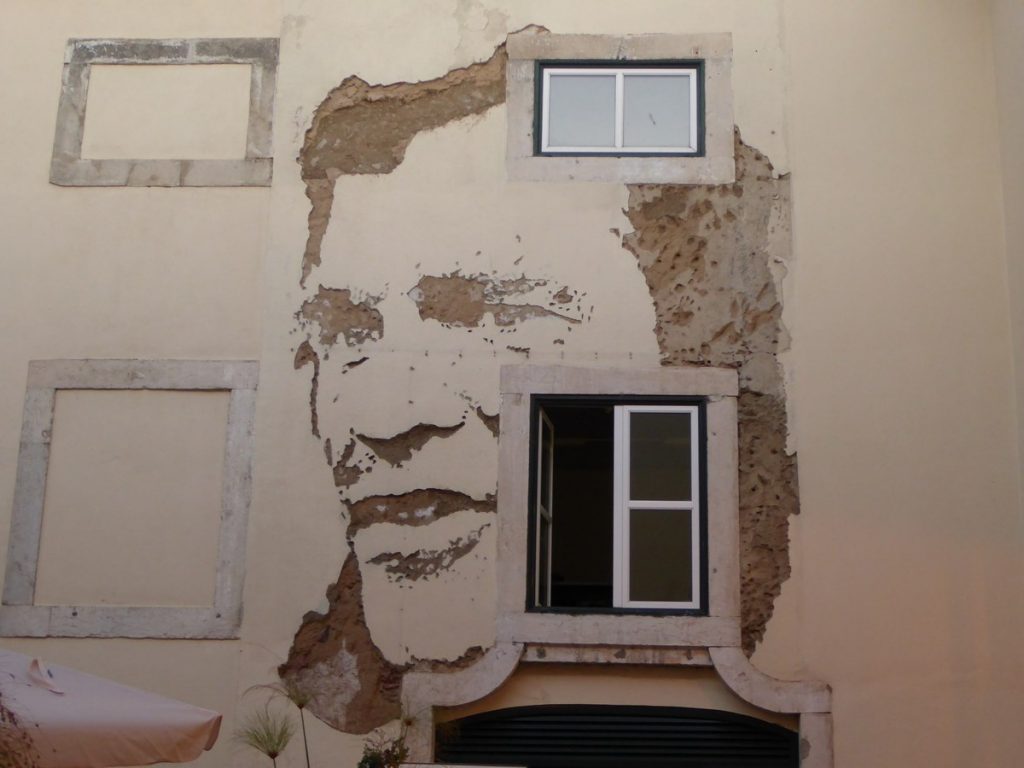 VHILS - Lisbonne - Rua das Gaivotas