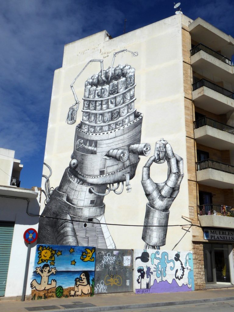 PHLEGM - Sant Antoni de Portmany - Ibiza - Carrer de Ramon y Cajal (Rond point)