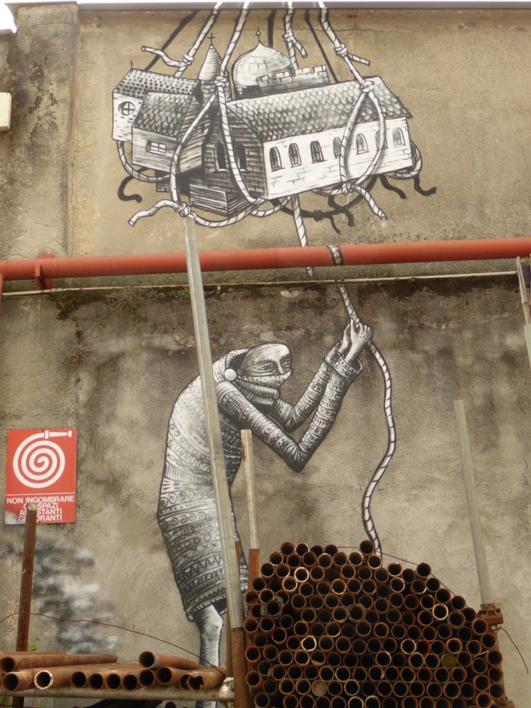 PHLEGM - Turin - via Nicolo Paganini (au bout), Associazione Culturale Variante Bunker