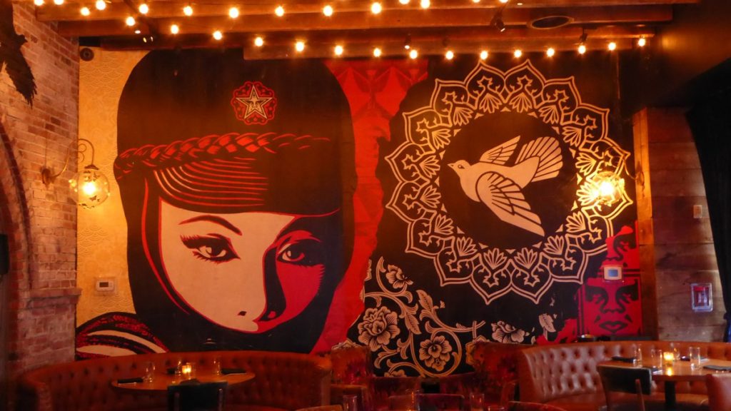 OBEY - New York - Vandal Restaurant 199 Bowery