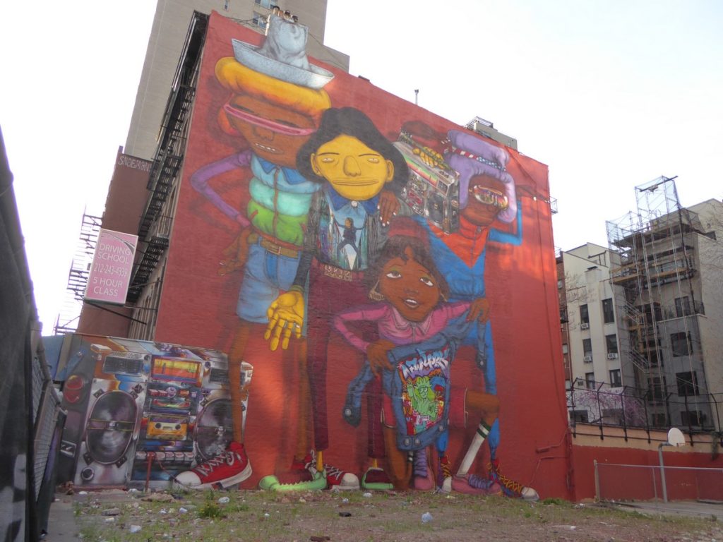 OS GEMEOS - New York - 145 E 14th st 