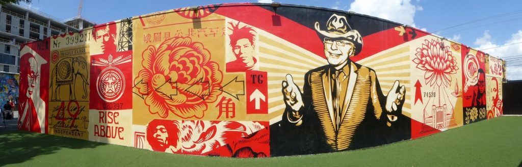 OBEY - Miami - Wynwood Walls – NW 26 st / NW 25 st / NW 2 av