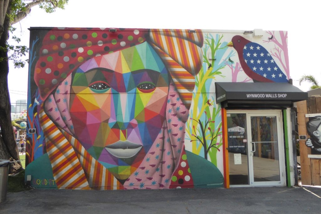 OKUDA - Miami - Wynwood Walls – NW 26 st / NW 25 st / NW 2 av