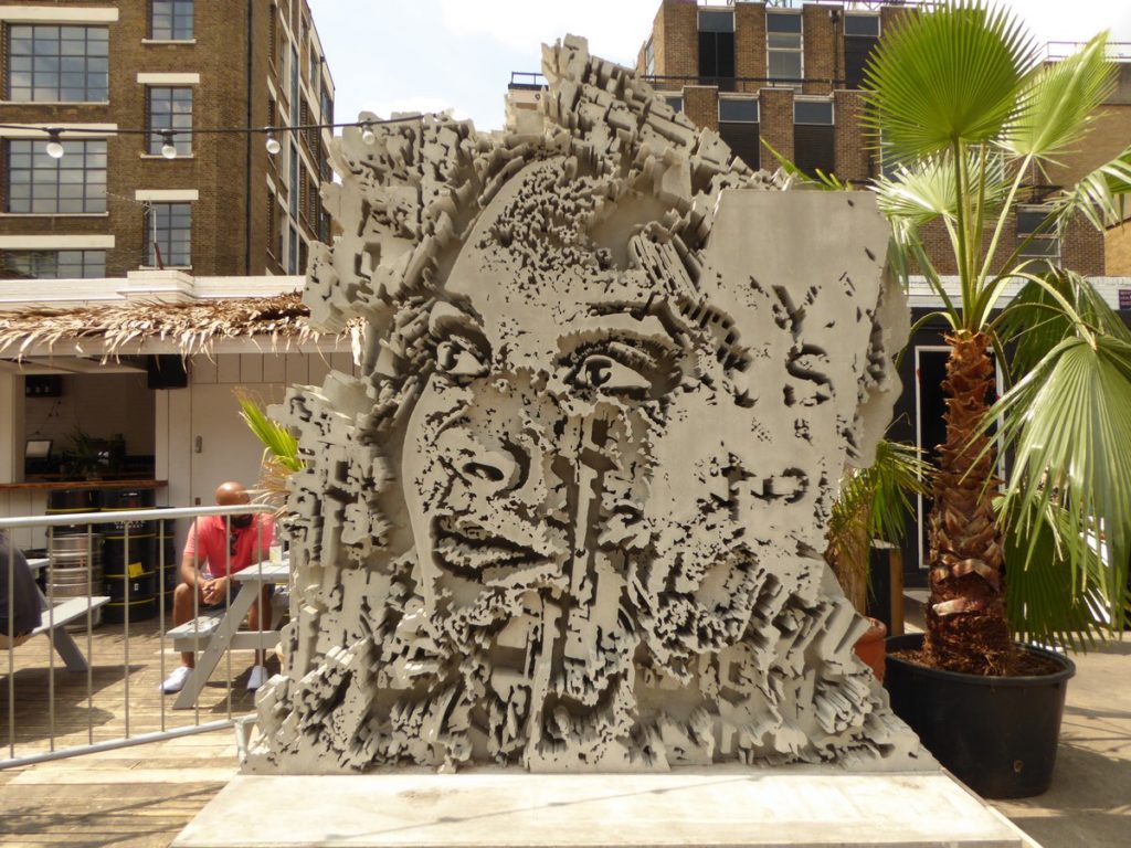 VHILS - Londres - Dray walk