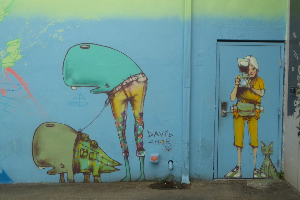 DAVID CHOE - Miami - Wynwood Walls – NW 26 st / NW 25 st / NW 2 av