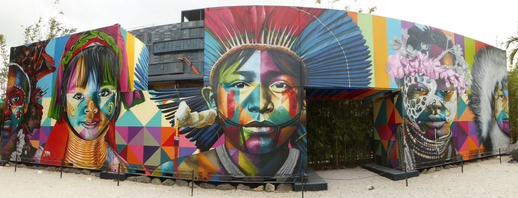 EDUARDO KOBRA - Miami - Wynwood Walls – NW 26 st / NW 25 st / NW 2 av