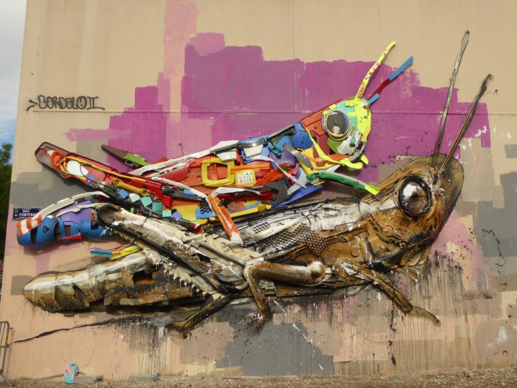 BORDALO II - Lyon - Festival Peinture fraîche - Halle Debourg