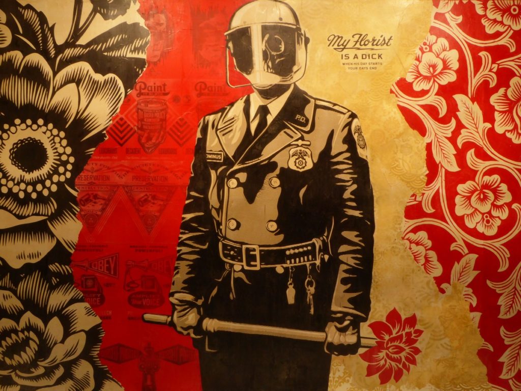 OBEY (SHEPARD FAIREY) - Berlin - Biennale Urban Nation 2019 -Bülowstraße 7